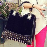 splicing mulheres rivet satchel