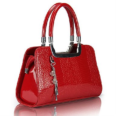moda contraste grao crocodilo cor sacola
